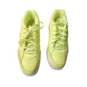 Reebok Womens Neon Yellow Athletic Sneakers Size‎ 8